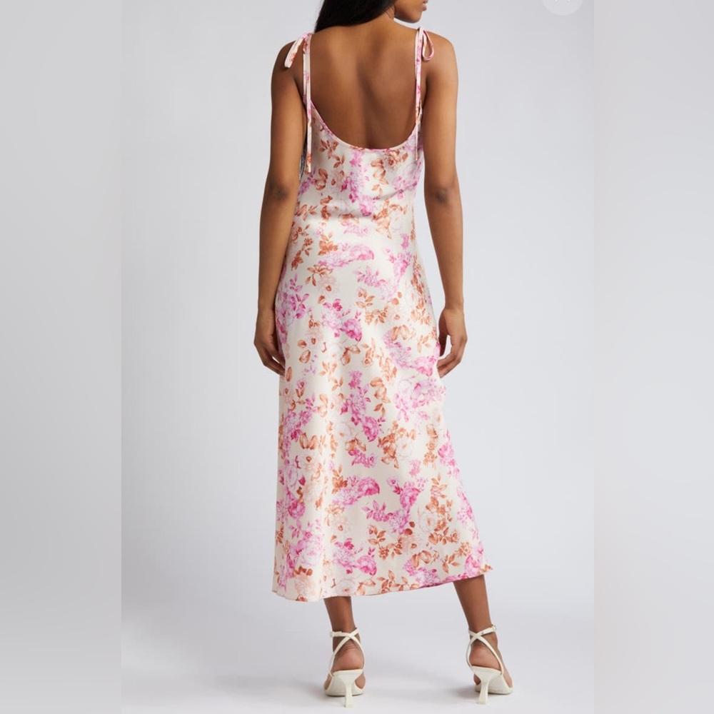 WAYF The Beverly Cowl Neck Midi - Picture 6 of 12